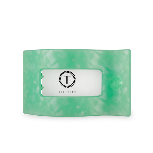 Spring Splash Flat Rectangle Hair Clip