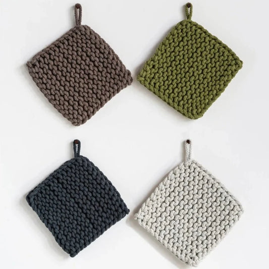 Cotton Crocheted Pot Holder