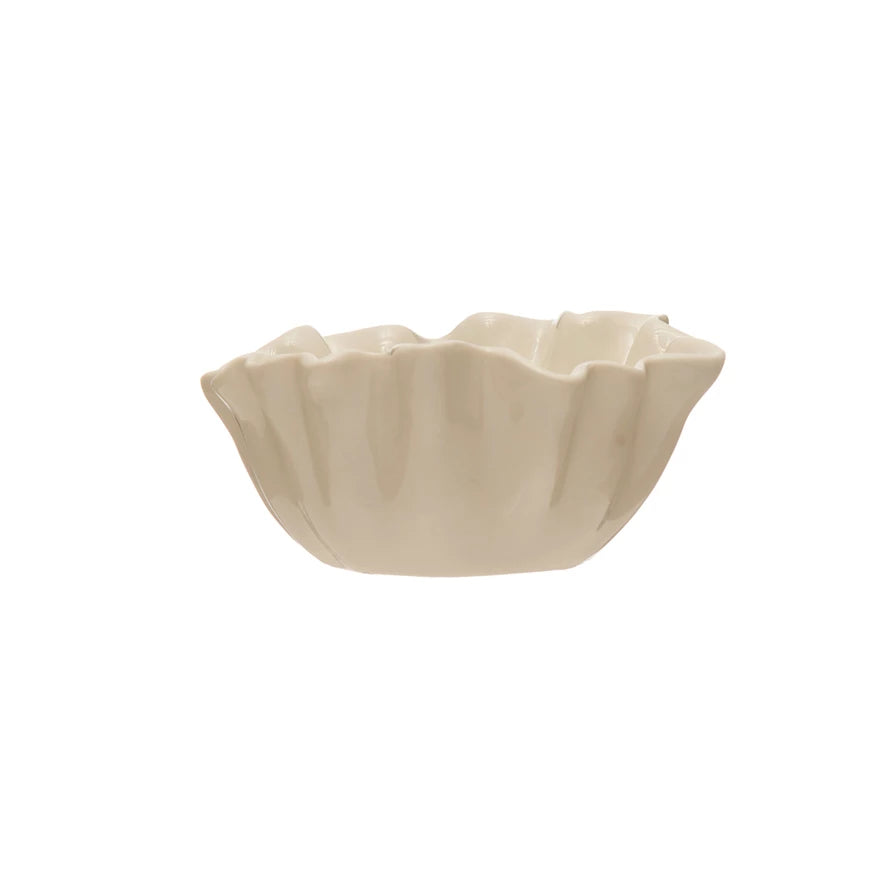 Stoneware Fluted Bowl | Small