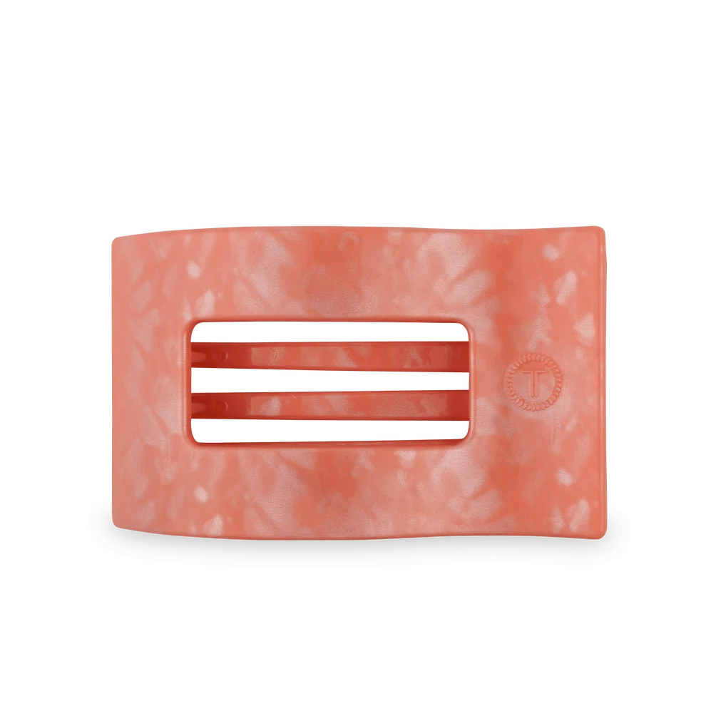Dreamsicle Flat Rectangle Hair Clip