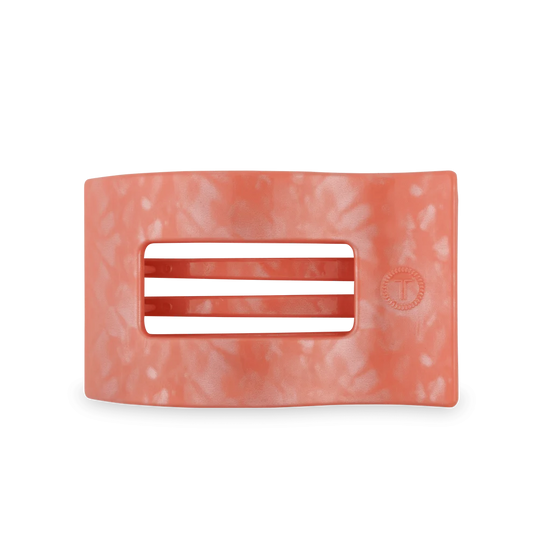 Dreamsicle Flat Rectangle Hair Clip