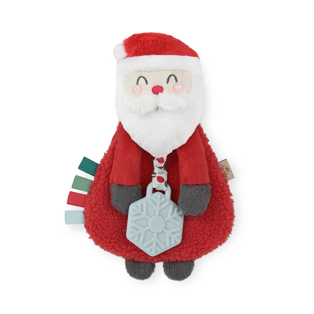 Holiday Itzy Lovey™ Plush + Teether Toy | Santa