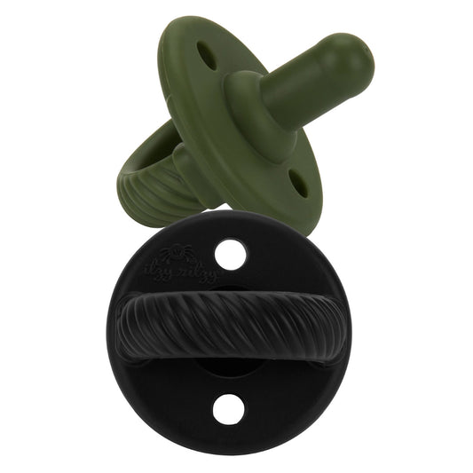 Sweetie Soother™ Pacifier Sets (2-pack) | Camo & Midnight Cables