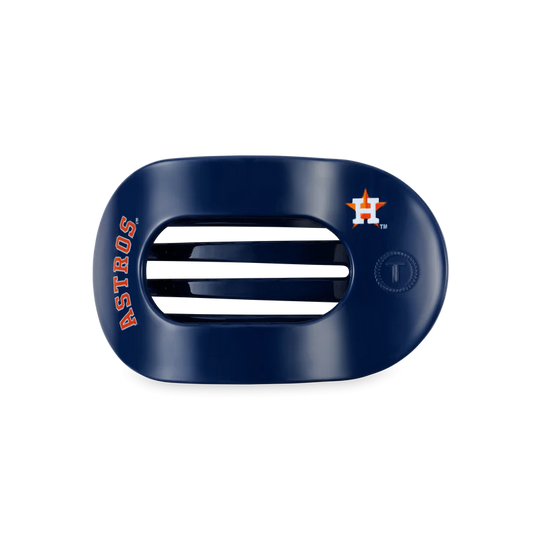 Houston Astros Medium Flat Round Hair Clip