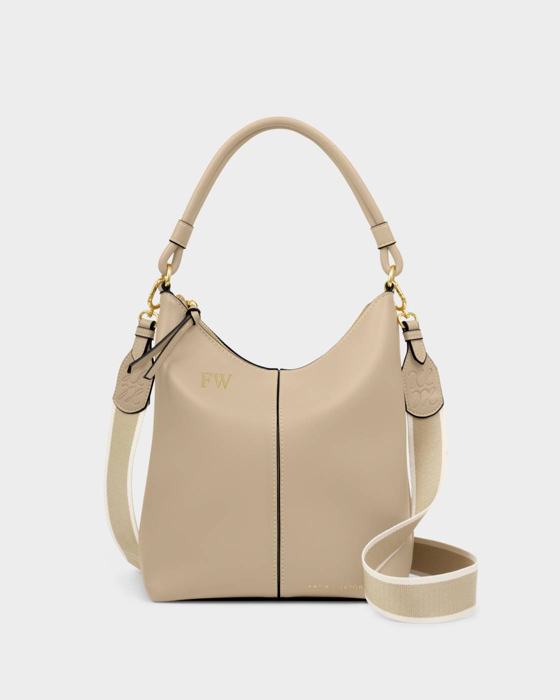 Hallie Satchel Bag l Light Taupe