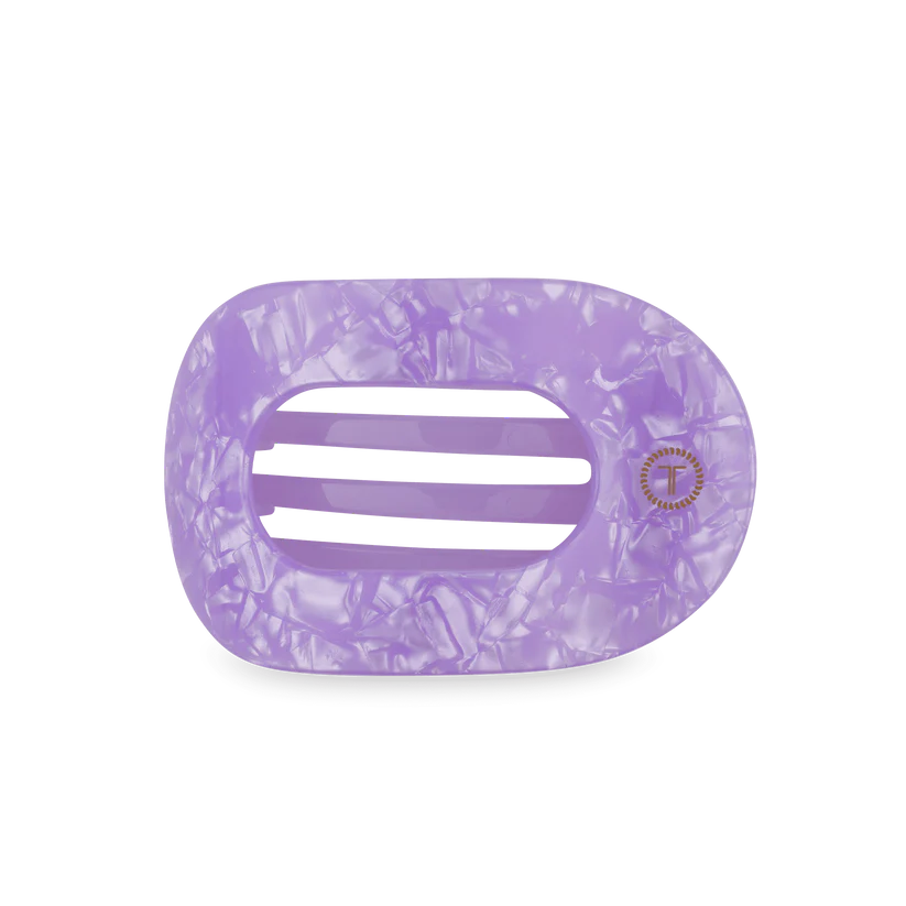Lavender Mist Medium Flat Round Hair Clip