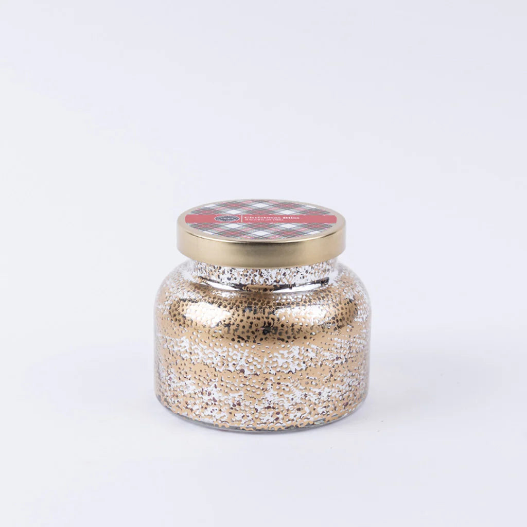 Christmas Bliss Holiday Mercury Jar Candle