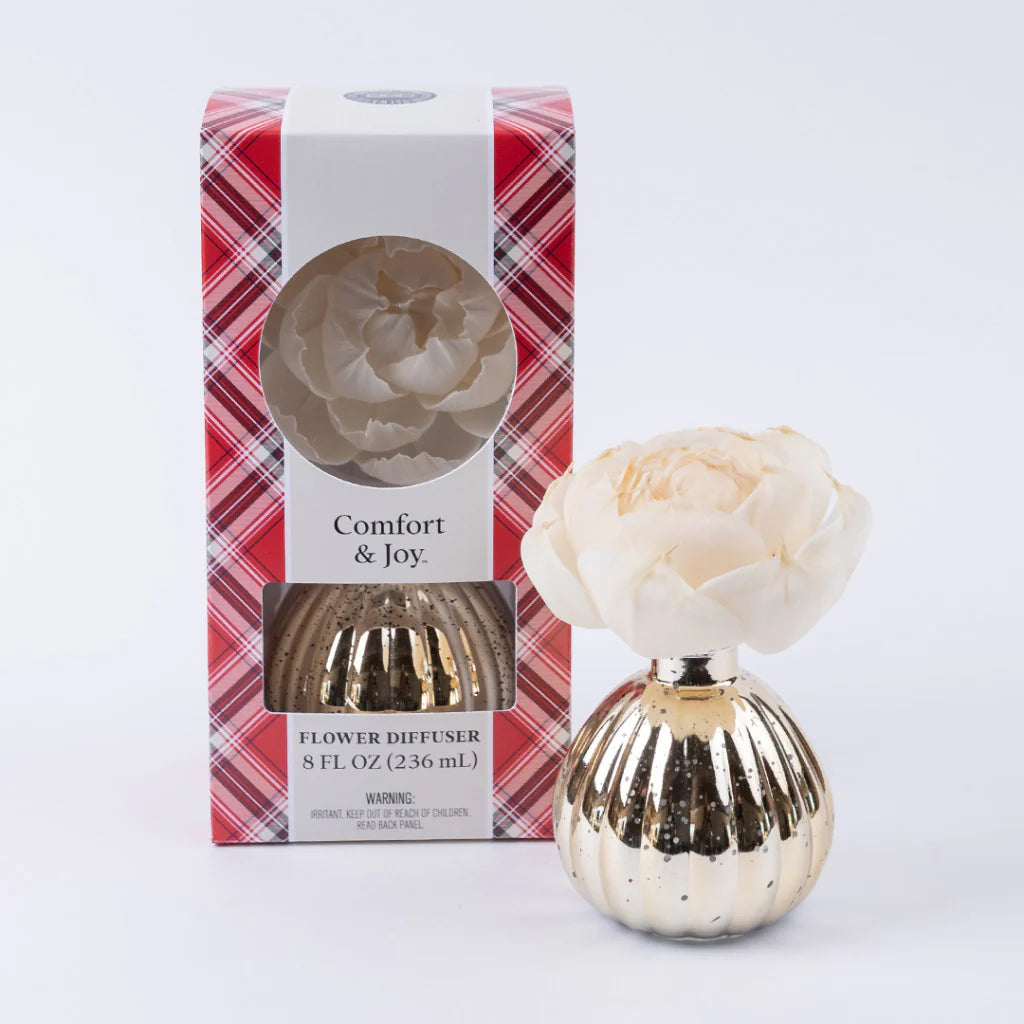 Comfort & Joy Holiday Mercury Flower Diffuser