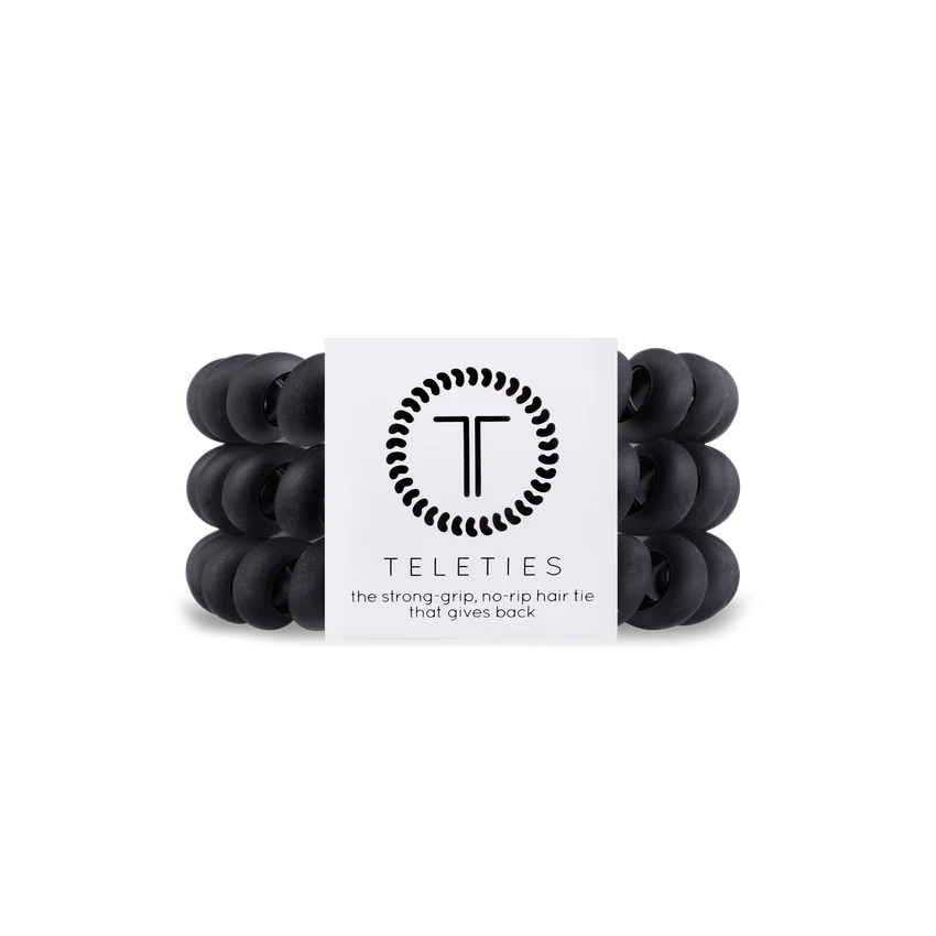 Teleties | Black Matte | Large