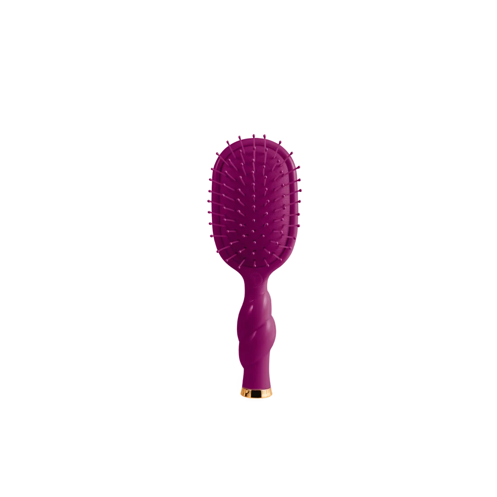 Mini Detangler Hair Brush for Medium Hair - Mulberry