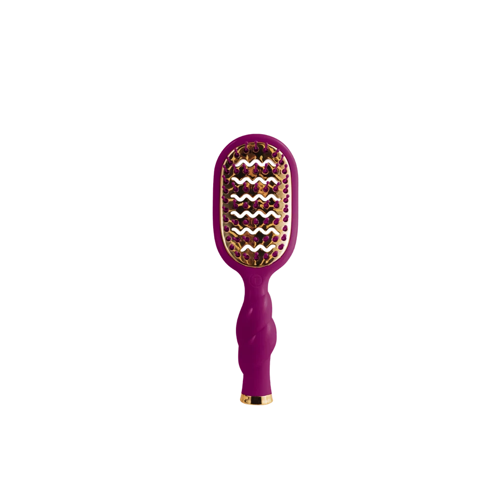 Mini Vented Hair Brush - Mulberry