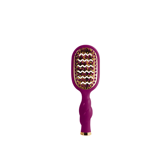 Mini Vented Hair Brush - Mulberry