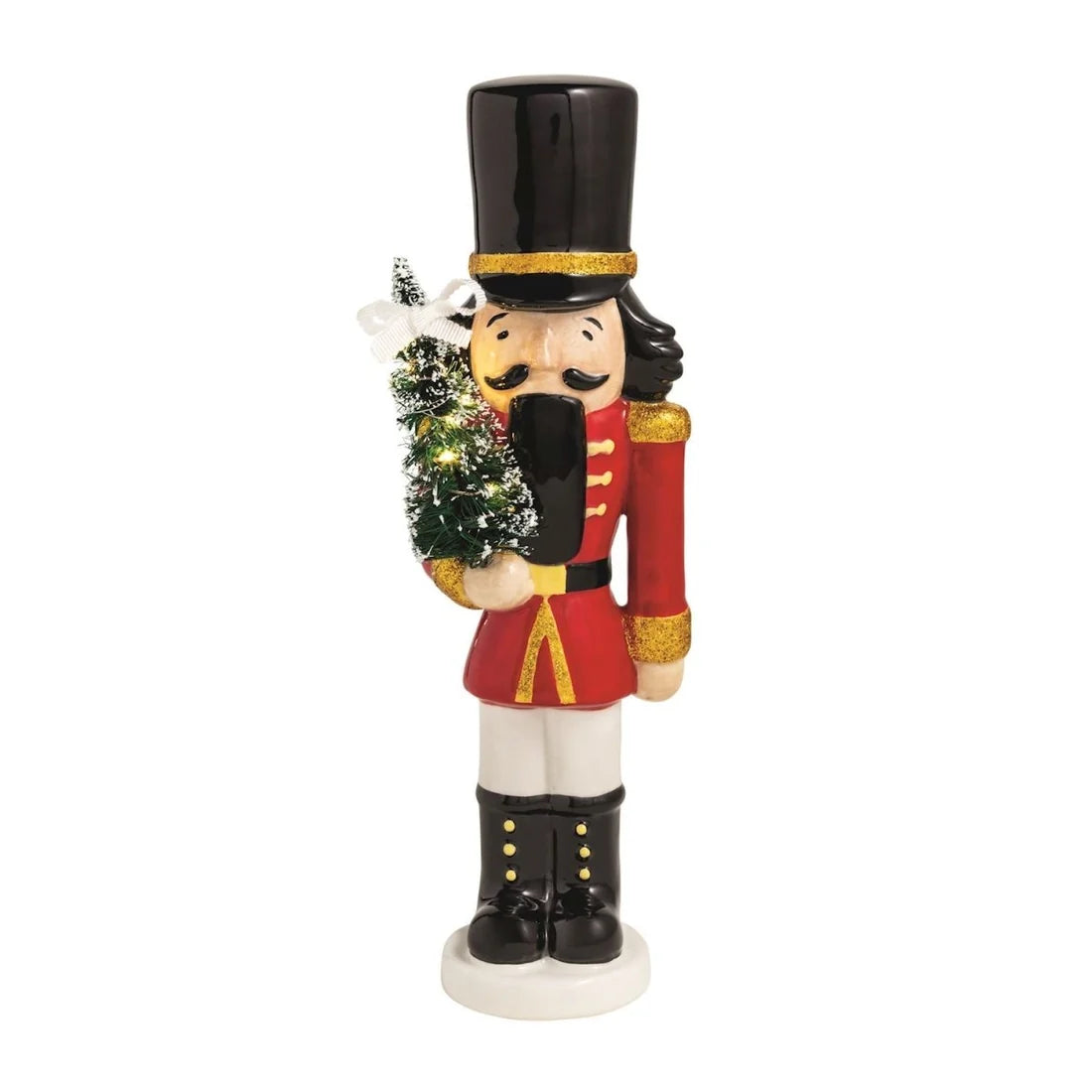 Mud Pie Nutcracker Light-Up Sitter
