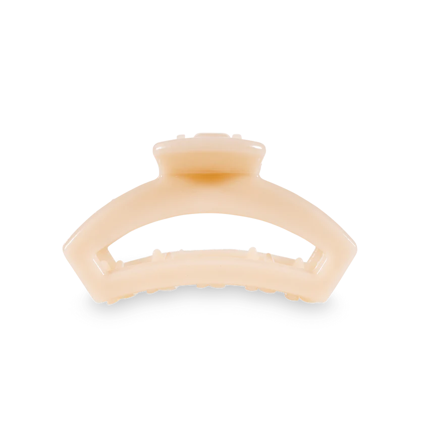 Open Almond Beige Tiny Hair Clip