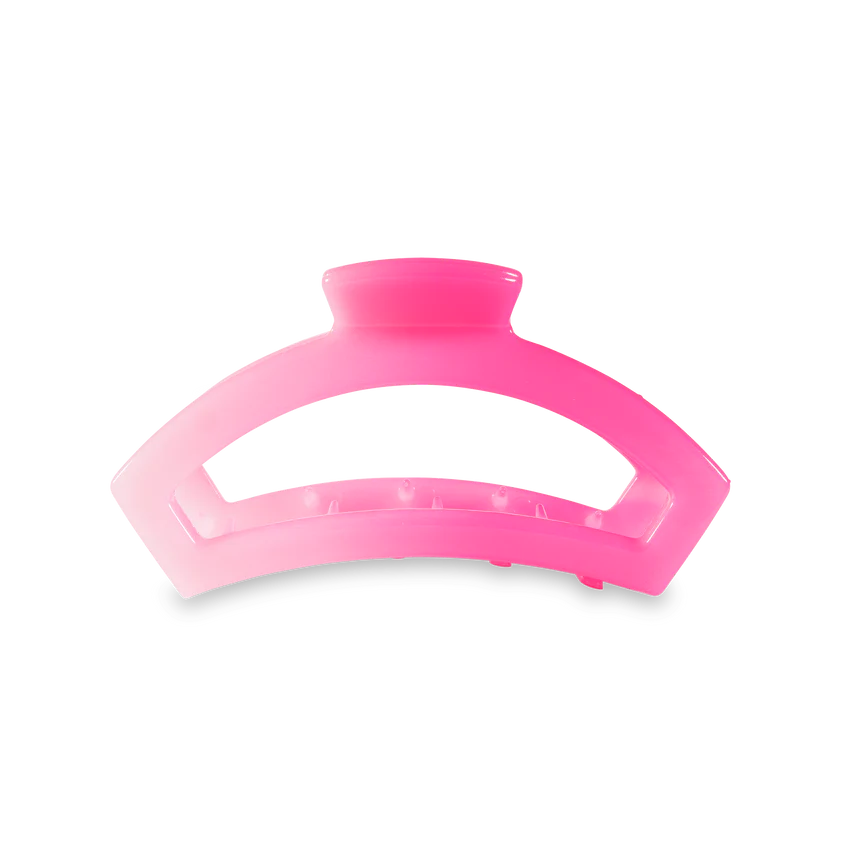 Open Pink Ombre Medium Hair Clip