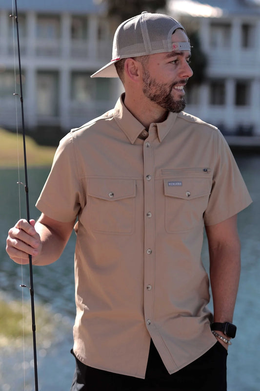 Performance Fishing Shirt | Cobblestone