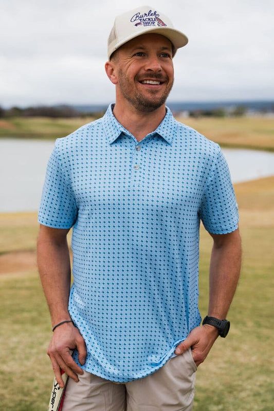 Performance Polo | Texas Blue