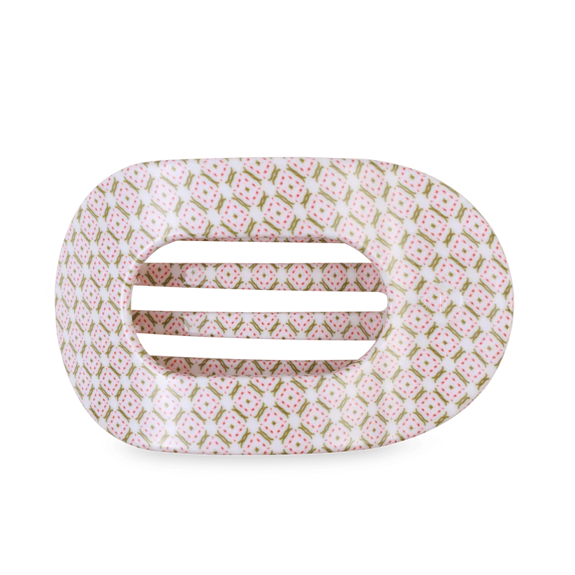 Pine & Pearl Large Flat Round Hair Clip