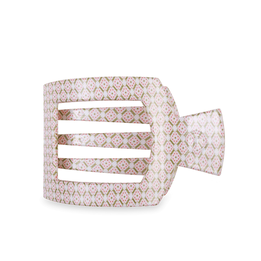 Pine & Pearl Large Flat Square Hair Clip