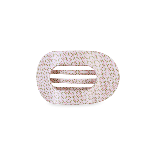 Pine & Pearl Small Flat Round Hair Clip