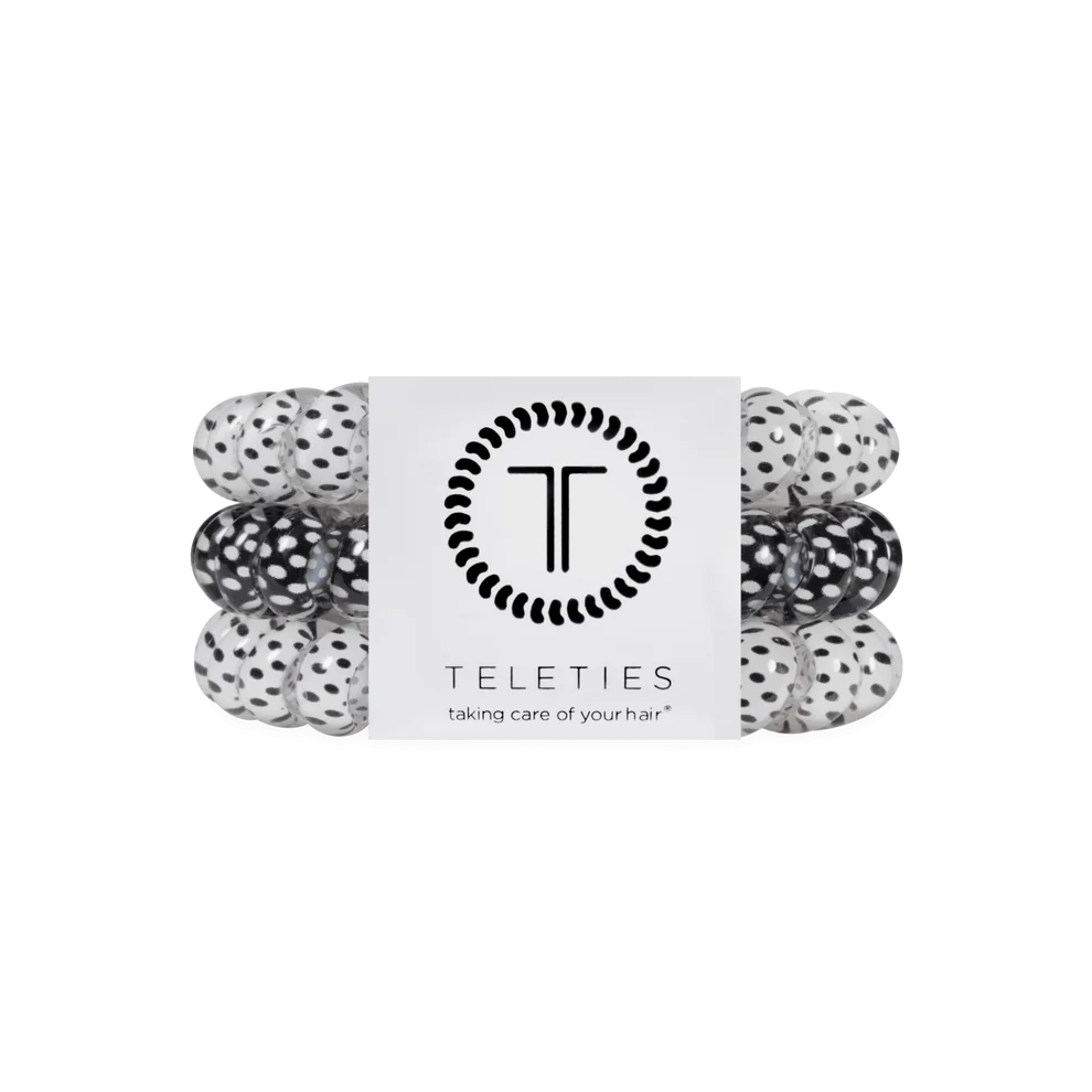 Polka Dot Party Large Hair Ties