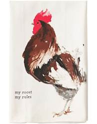 My Roost My Rules Tea Towel