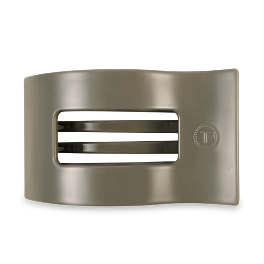 Sage it ain't so Large Flat Rectangle Hair Clip