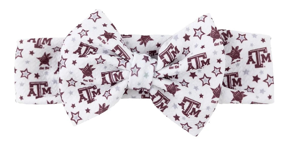 Texas A&M Aggies Game Day Textured Baby Headband
