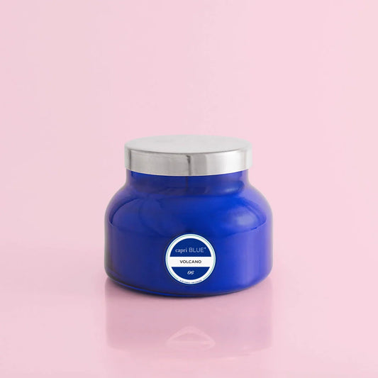 Volcano Blue Signature Jar, 19 oz