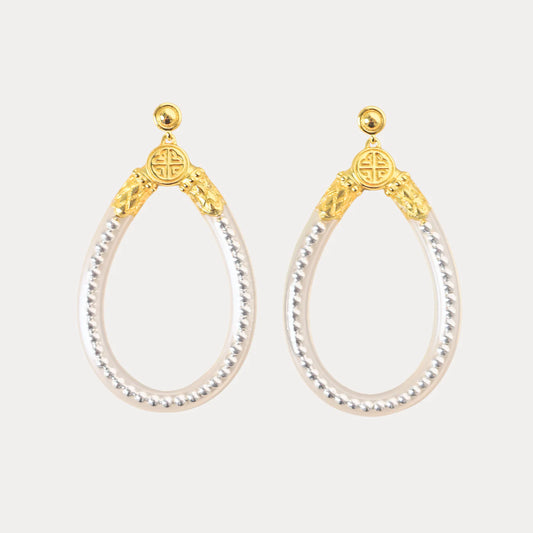 Silver BIBI All Weather Earrings
