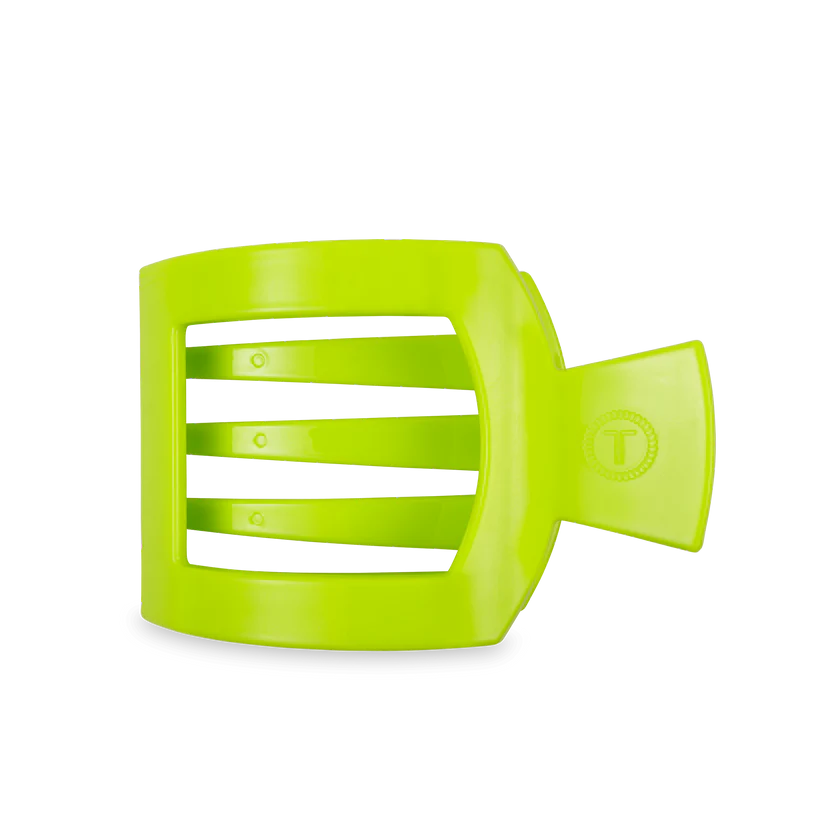 Summer Brights Large Flat Square Hair Clip