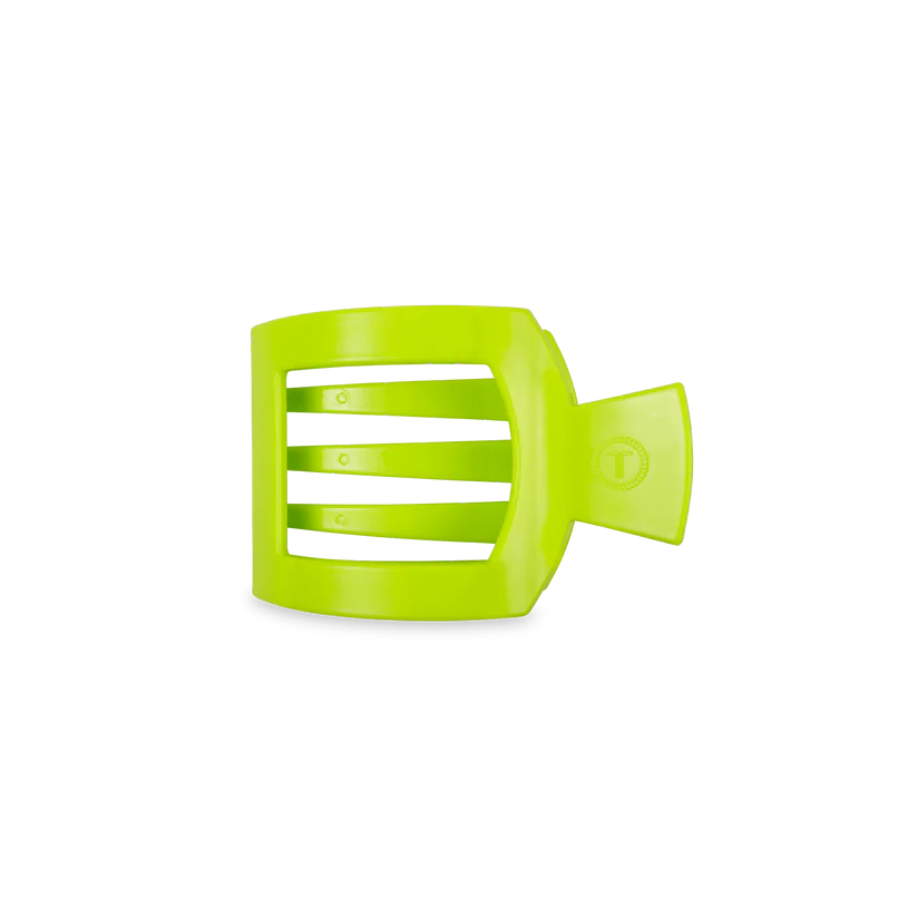 Summer Brights Small Flat Square Hair Clip