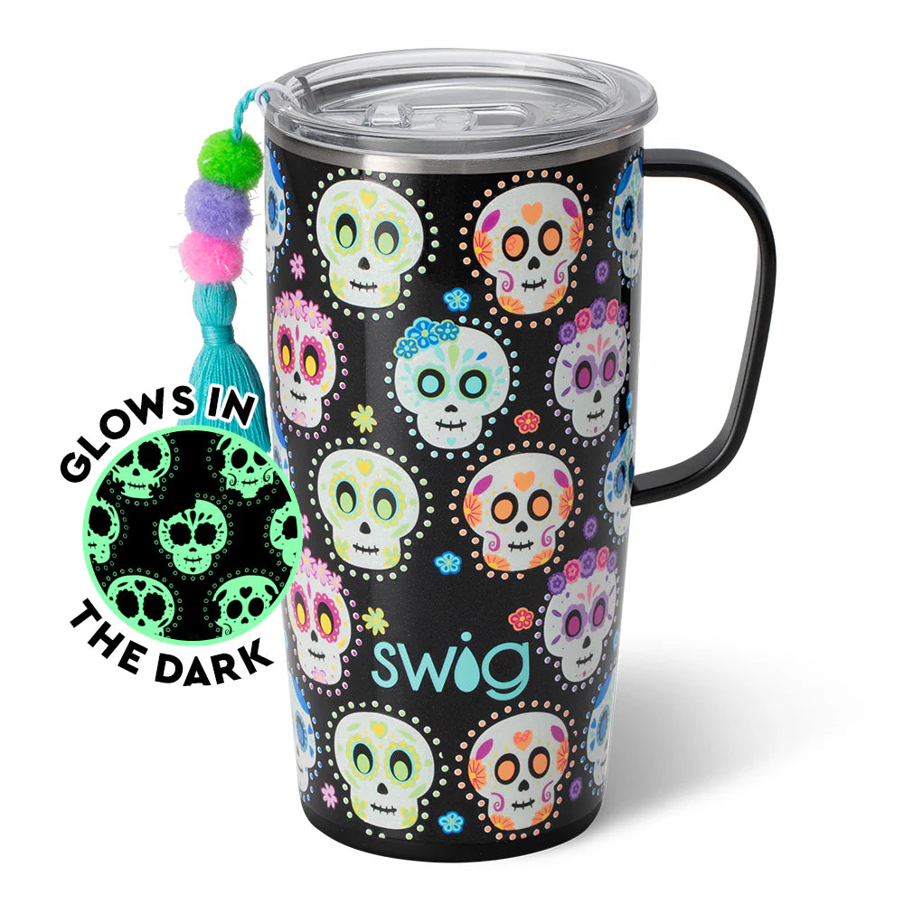 Sugar Skulls Travel Mug 22oz