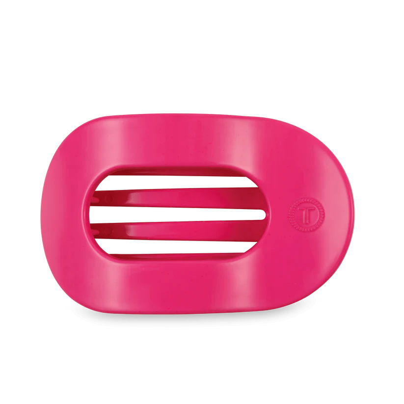 Tropical Punch Large Flat Round Hair Clip
