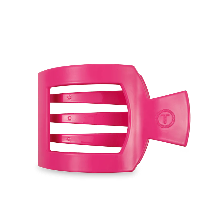 Tropical Punch Large Flat Square Hair Clip