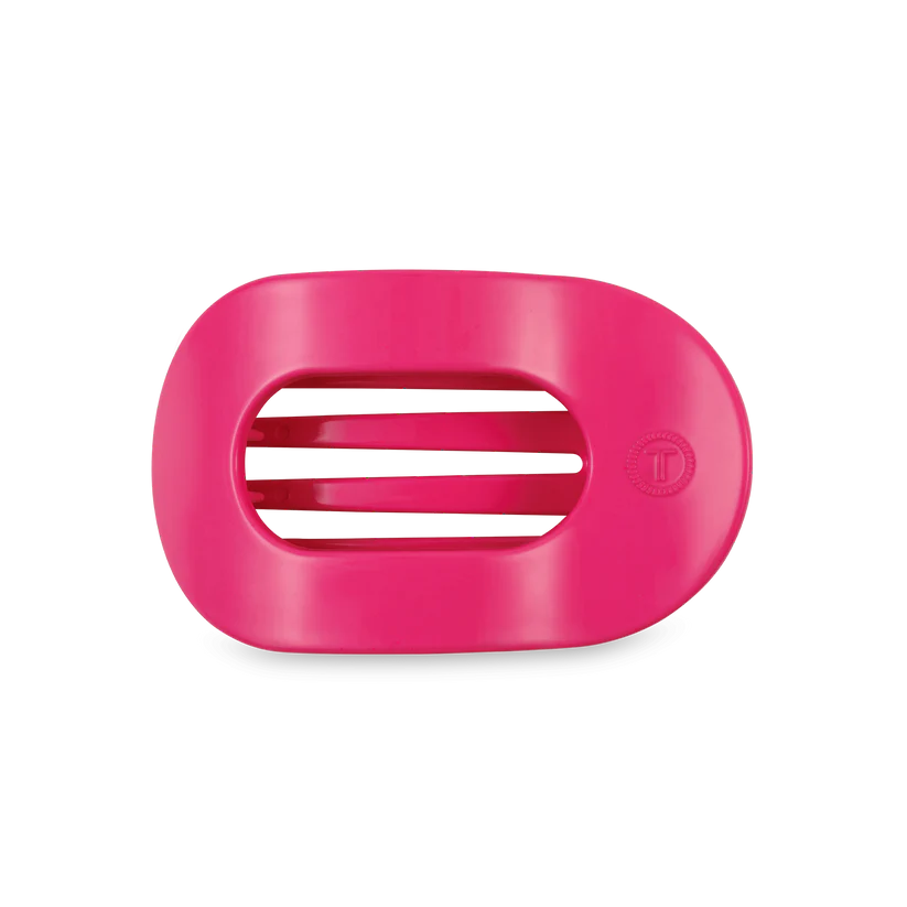 Tropical Punch Medium Flat Round Hair Clip