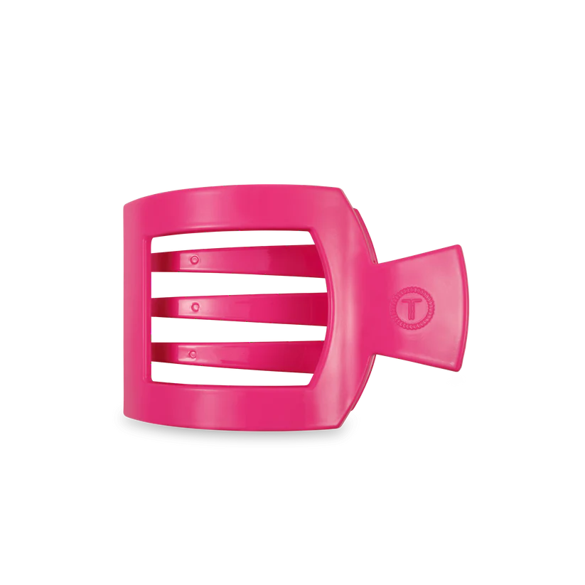 Tropical Punch Medium Flat Square Hair Clip