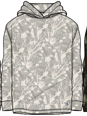 Youth Performance Hoodie | Drifter Camo
