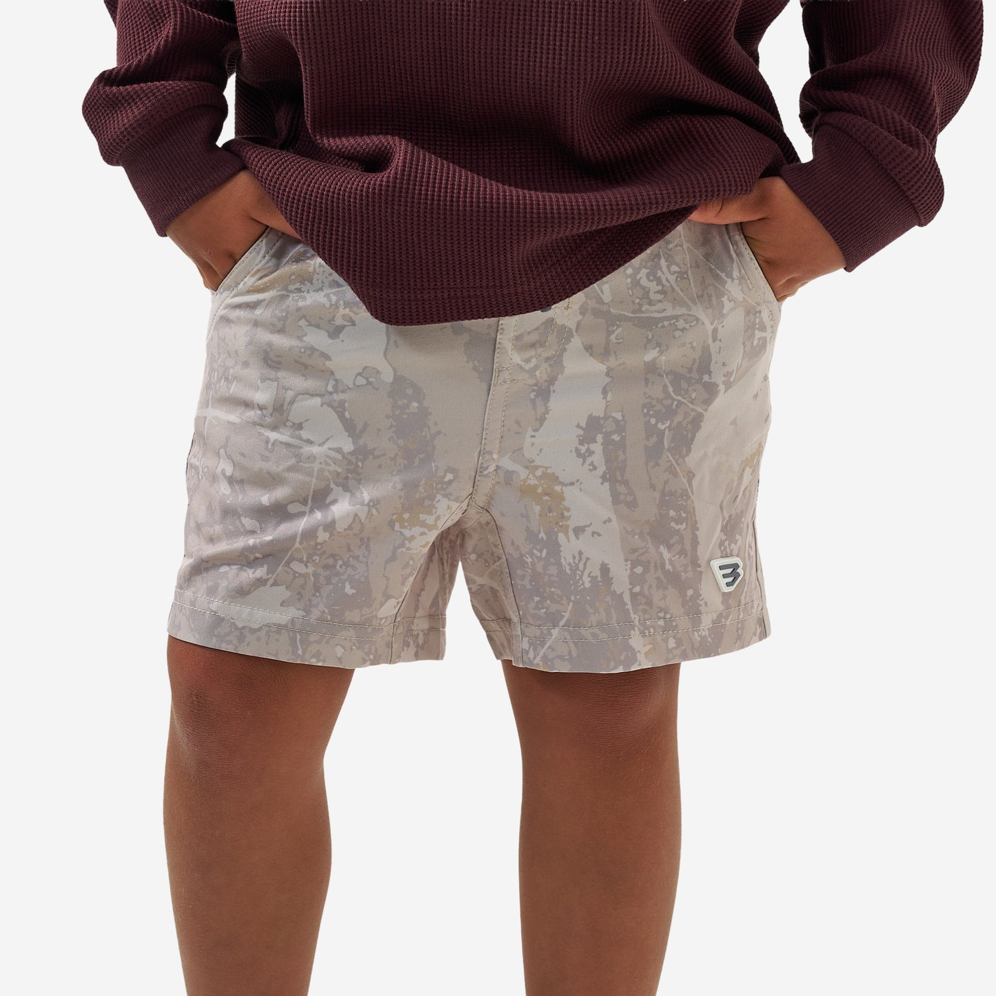 Youth Athletic Shorts | Drifter Camo