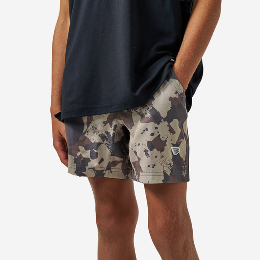 Youth Athletic Short | Splatter Camo