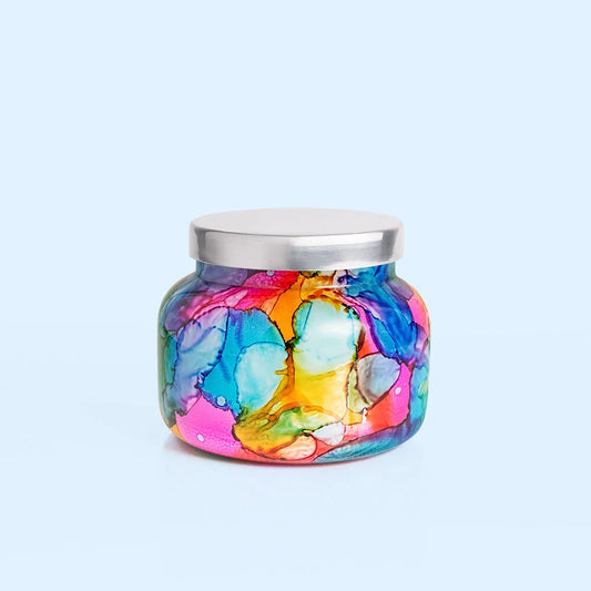 Volcano Rainbow Watercolor Signature Jar, 19 oz