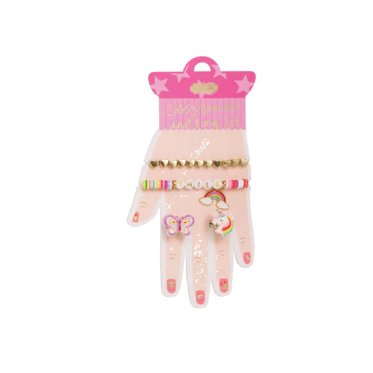 Bracelets Rings Card | Smile