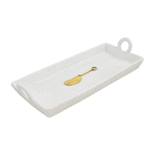 Woven Ceramic Hostess Set