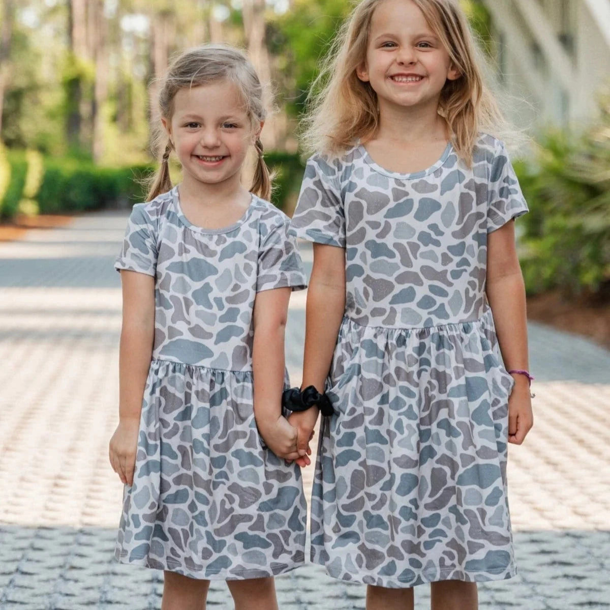 Youth Girls Dress | Classic Deer Camo