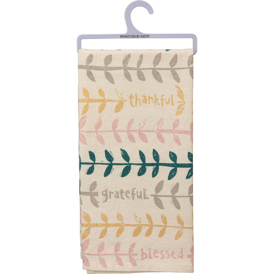 Kitchen Towel | Thankful Grateful Blessed