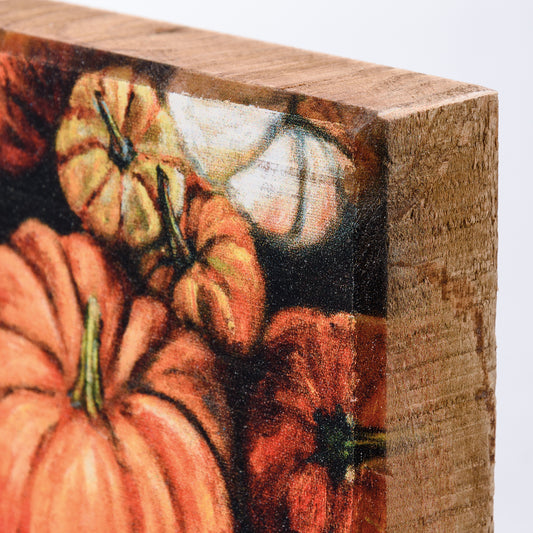 Block Sign | Pumpkins