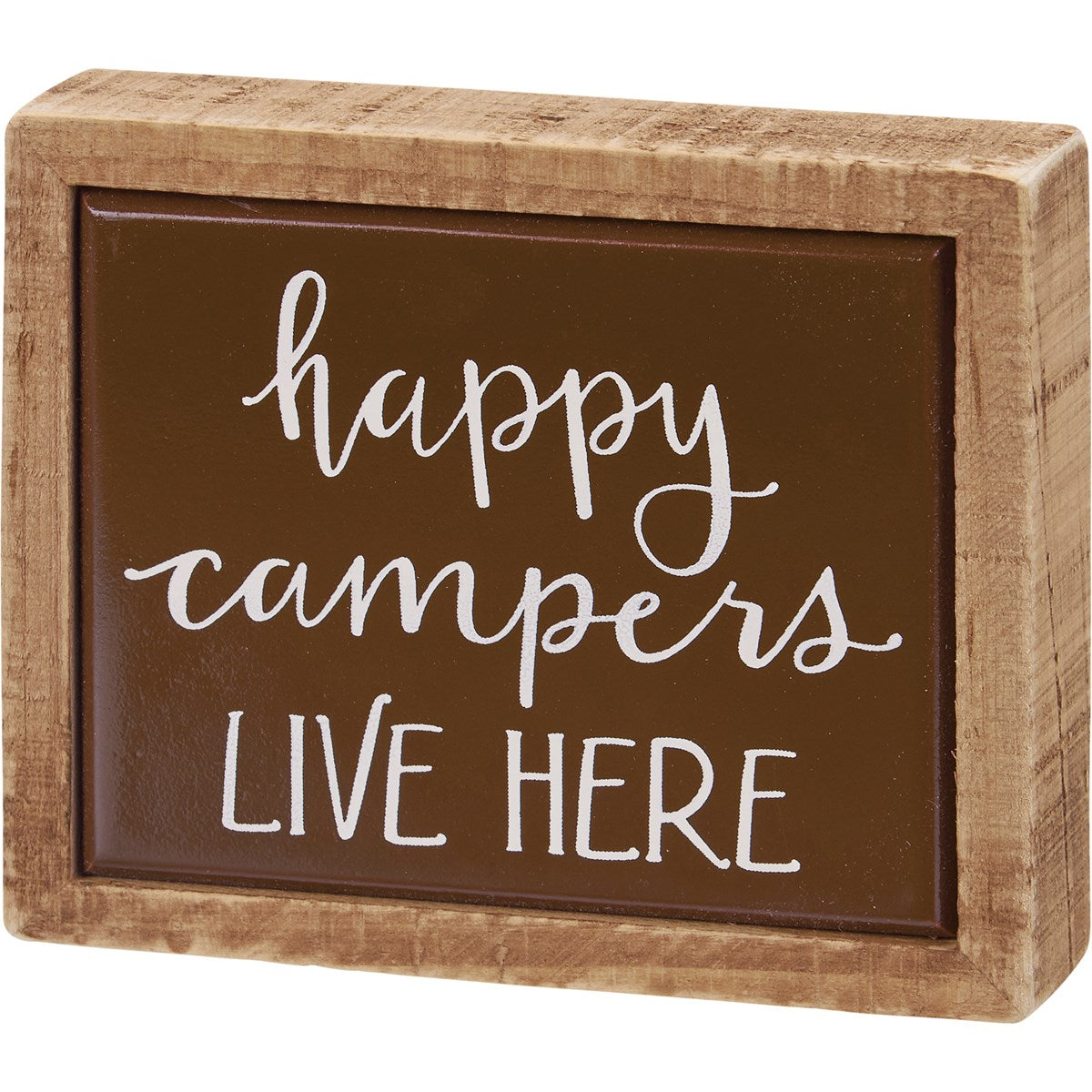 Box Sign Mini | Happy Campers Live Here