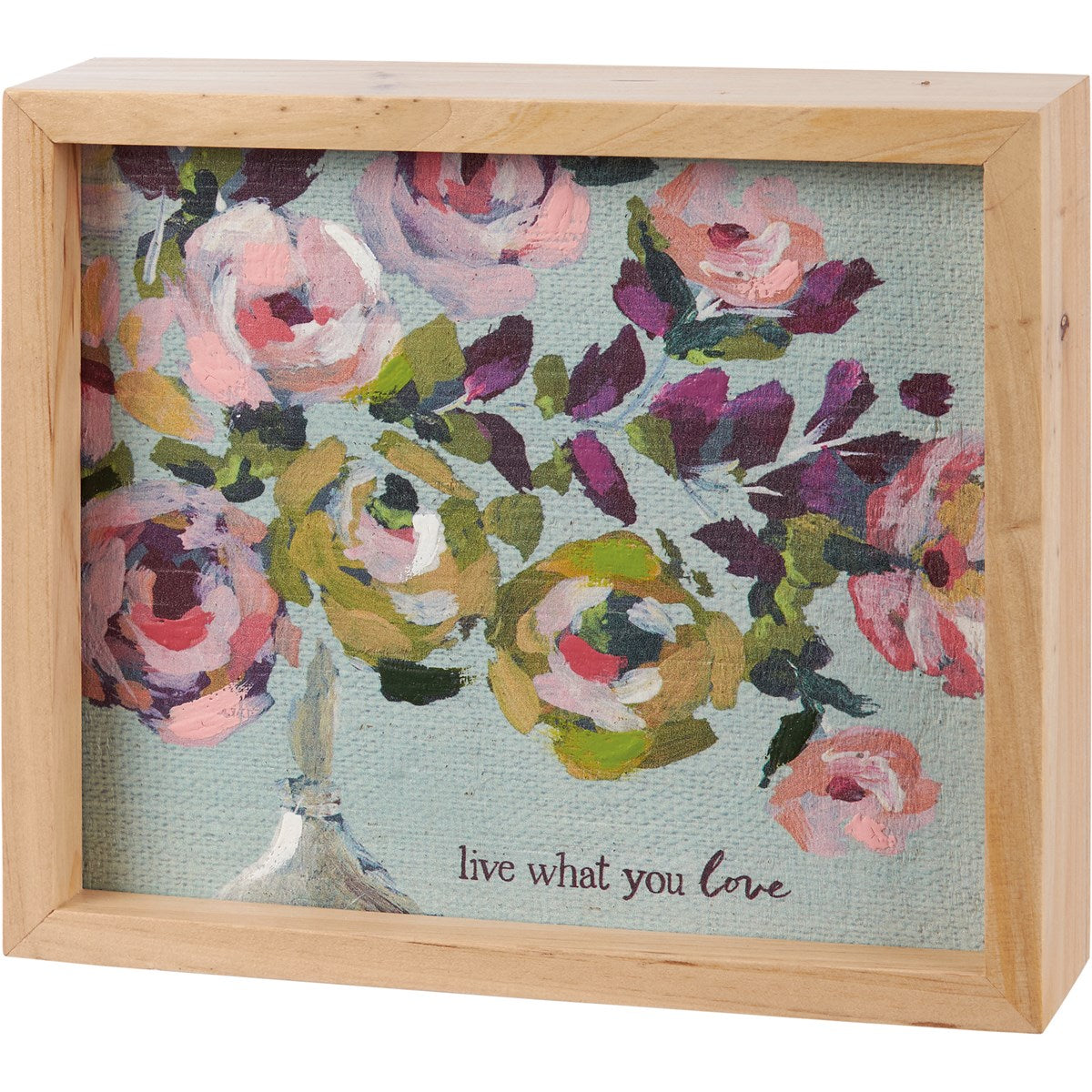 Inset Box Sign | Live What You Love