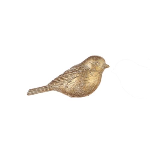 5" Gold Leaf Bird