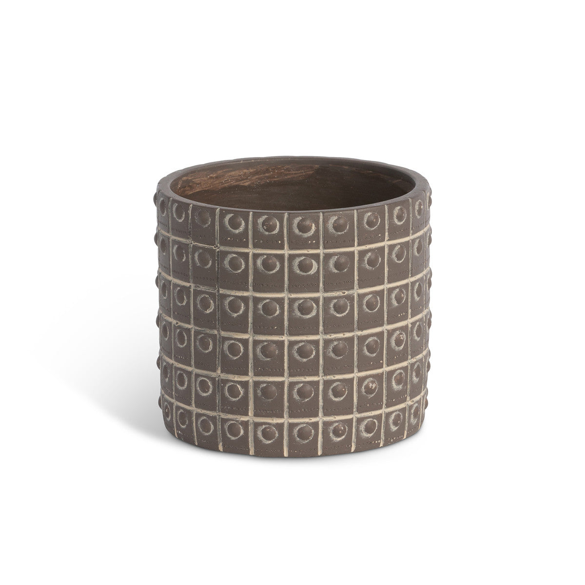 Rivet Pattern Pot | Medium